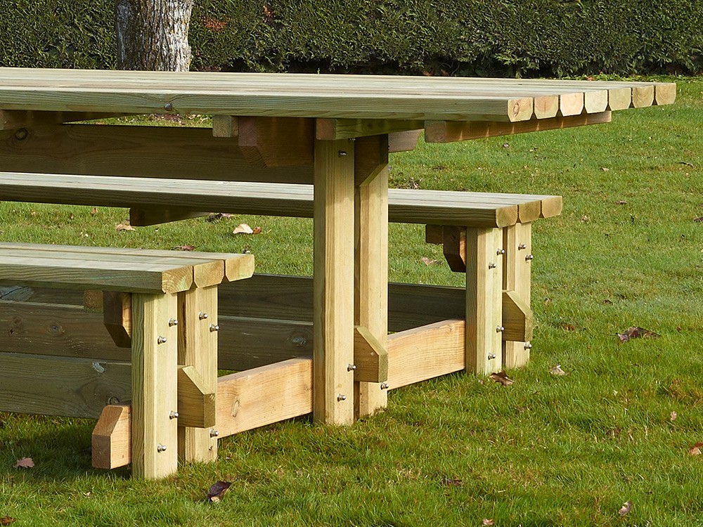 Table en bois Forestière